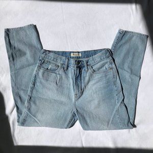 Madewell | 'The Perfect Vintage Jean' High Waisted Light Wash Mom Jean